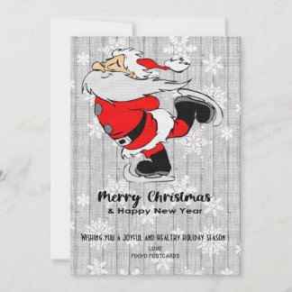 Prettig kerstfeest & Gelukkig nieuwjaar wenskaart Feestdagenkaart