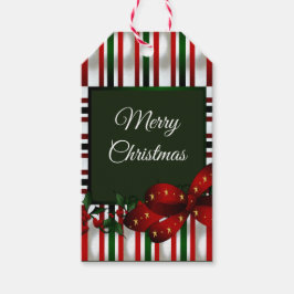 Prettig kerstfeest Gepersonaliseerd Cadeaulabel