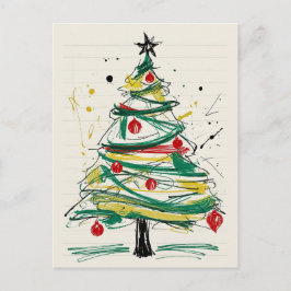 Prettig kerstfeest gewenst, gevuld met vreugde en  feestdagenkaart