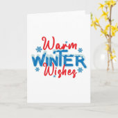 Prettig kerstfeest gewenst kaart (Gele Bloem)