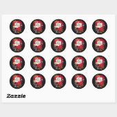 Prettig kerstfeest Gewürztraminer Sticker (Vel)