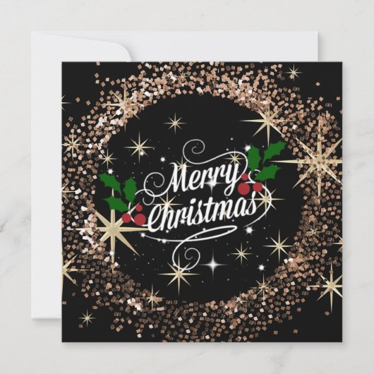 Prettig kerstfeest glans en glitter, (Voorkant)