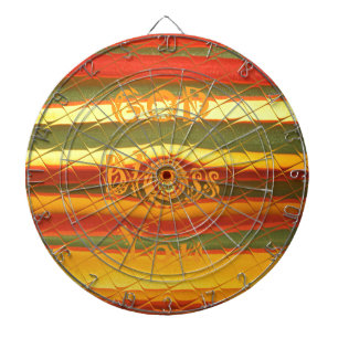Prettig kerstfeest God zegene u Kleurenontwerp Dartbord