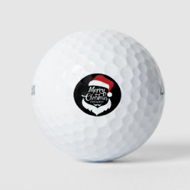 Prettig kerstfeest golfballen