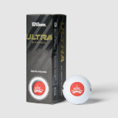 Prettig Kerstfeest Golfballen (Verpakking)