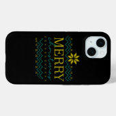 PRETTIG KERSTFEEST grappig kerstfeest Case-Mate iPhone Case (Achterkant (horizontaal))