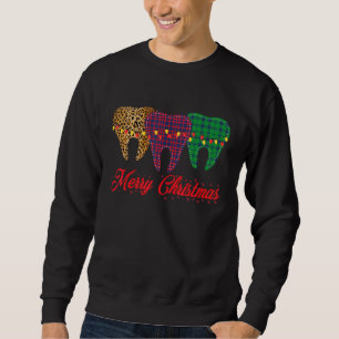 Prettig kerstfeest grappige tandarts tandartsassis trui