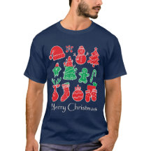 Prettig kerstfeest Grappige vakantie T-shirt