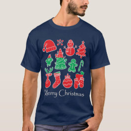 Prettig kerstfeest Grappige vakantie T-shirt