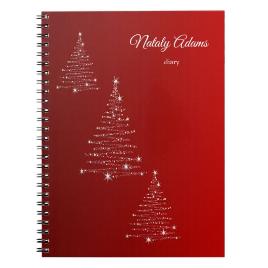 Prettig kerstfeest. Groet. Notitieboek (Voorkant)
