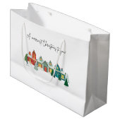 Prettig Kerstfeest! Groot Cadeauzakje (Voorkant Gekanteld)