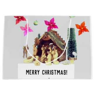 Prettig kerstfeest! groot cadeauzakje