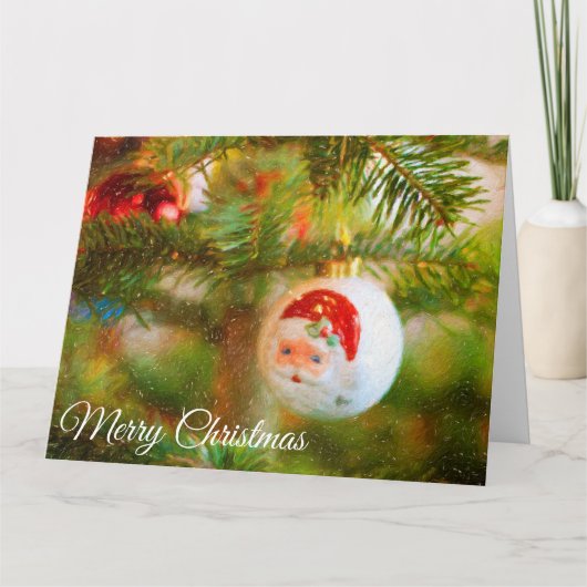 Prettig Kerstfeest Groot Kaart (Voorkant)