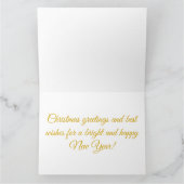 Prettig Kerstfeest Groot Kaart (Binnen)