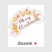 Prettig kerstfeest Halloween Nieuwjaar Sticker (Vel)