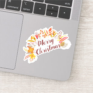 Prettig kerstfeest Halloween Nieuwjaar Sticker