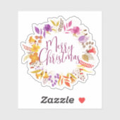 Prettig kerstfeest Halloween Nieuwjaar Sticker (Vel)