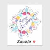 Prettig kerstfeest Halloween Nieuwjaar Sticker (Vel)