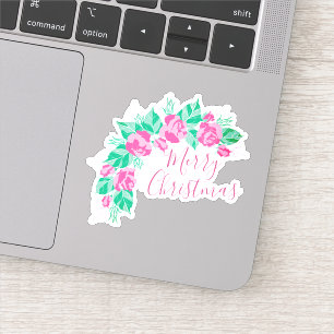 Prettig kerstfeest Halloween Nieuwjaar Sticker