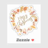 Prettig kerstfeest Halloween Nieuwjaar Sticker (Vel)