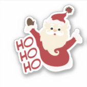 Prettig kerstfeest Halloween Nieuwjaar Sticker (Voorkant)