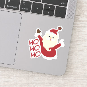 Prettig kerstfeest Halloween Nieuwjaar Sticker