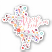 Prettig kerstfeest Halloween Nieuwjaar  Sticker (Voorkant)