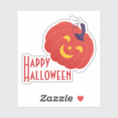 Prettig kerstfeest Halloween Nieuwjaar Sticker (Vel)