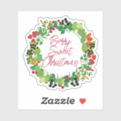 Prettig kerstfeest Halloween Nieuwjaar Sticker (Vel)