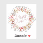Prettig kerstfeest Halloween Nieuwjaar Sticker (Vel)