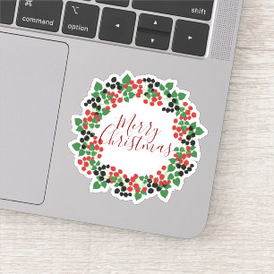 Prettig kerstfeest Halloween Nieuwjaar Sticker