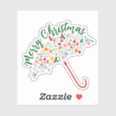 Prettig kerstfeest Halloween Nieuwjaar Sticker (Vel)