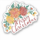Prettig kerstfeest Halloween Nieuwjaar Sticker (Voorkant)