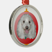 Prettig kerstfeest Havanese Metalen Ornament (Rechts)