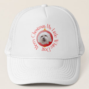 Prettig kerstfeest Havanese Trucker Pet