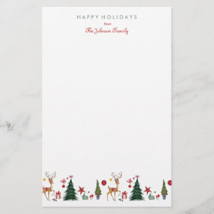 Prettig kerstfeest   Hert & Boom   Briefpapier