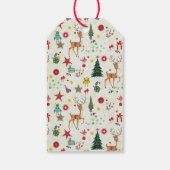 Prettig Kerstfeest | Hert & Boom | Cadeaubijsluite Cadeaulabel (Achterkant)