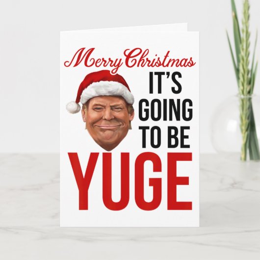 Prettig kerstfeest Het wordt enorm 1 Kaart (Voorkant)