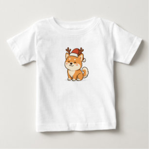 PRETTIG KERSTFEEST HOND AKITA INU T-Shirt