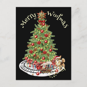 Prettig Kerstfeest Hond Design- Chihuahua Briefkaart