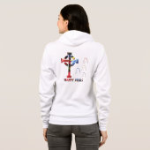 Prettig Kerstfeest Hoodie (Achterkant volledig)