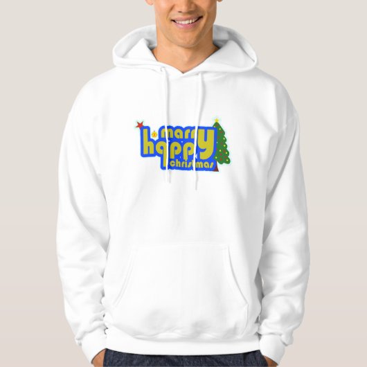 Prettig kerstfeest hoodie (Voorkant)