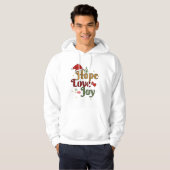 Prettig kerstfeest hoodie (Voorkant volledig)