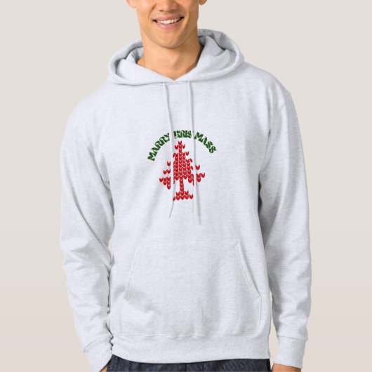 Prettig kerstfeest hoodie (Voorkant)