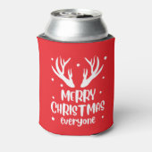 Prettig kerstfeest iedereen blikjeskoeler (Blikje Achterkant)