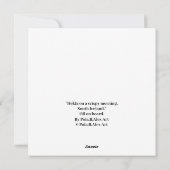 Prettig Kerstfeest IJslands fijn kunstwerk door Po Feestdagenkaart (Achterkant)