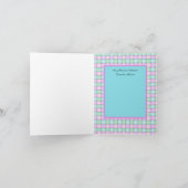 Prettig kerstfeest in Georgische internationale gr Kaart (Binnen)