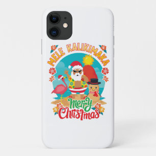 Prettig Kerstfeest in Hawaï met een Mele Kalikimak Case-Mate iPhone Case