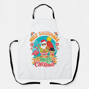 Prettig Kerstfeest in Hawaï met een Mele Kalikimak Schort