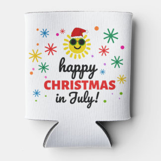 Prettig kerstfeest in juli blikjeskoeler
